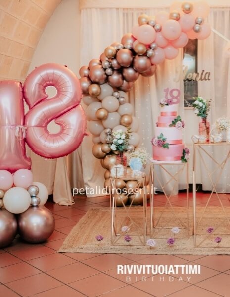 Allestimento 18 anni