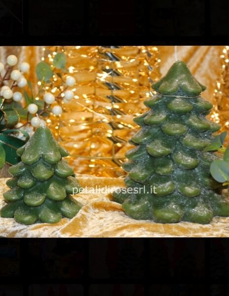Candela Albero di Natale Verde 